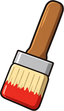 A paint brush